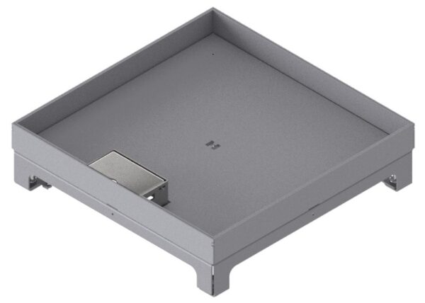 Produktbild UBD 324 301  -  Unterflur-Bodendose UBD 320 inkl. Deckel mit Kante, geschlossen, 30mm Vertiefung und 1 Schnurauslass